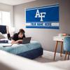 Rico Industries NCAA Air Force Academy Falcons - AF Standard Personalized - Custom 3' x 5' Banner Flag - Made in The USA - Indoor or Outdoor Dcor view 4