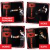 PROLAST 4Ft XL 135Lb Heavy Punching Kicking Bag for Adults, Boxing, MMA, Martial Arts, Muay Thai, Strength Training Equipment, Filled, Special Edition Rhino Logo, Special Edition, Red and Black view 2