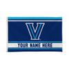 Rico Industries NCAA Villanova Wildcats Personalized - Custom 3' x 5' Banner Flag - Made in The USA - Indoor or Outdoor Dcor view 1