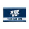 Rico Industries NCAA Washburn Ichabod Personalized - Custom 3' x 5' Banner Flag - Made in The USA - Indoor or Outdoor Dcor view 1