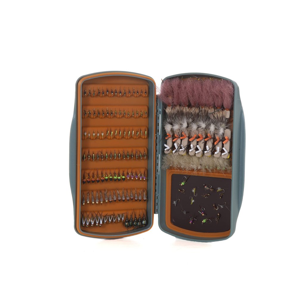 fishpond Tacky Pescador Fly Box - MagPad - Smoke Grey | Fly Fishing Magnetic Fly Box | Fly Boxes for Fly Fishing