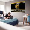Rico Industries NCAA Kennesaw State Owls Personalized - Custom 3' x 5' Banner Flag - Made in The USA - Indoor or Outdoor Dcor view 4