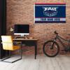 Rico Industries NCAA Florida Atlantic Owls Personalized - Custom 3' x 5' Banner Flag - Made in The USA - Indoor or Outdoor Dcor view 2