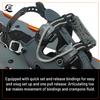 Cascade Mountain Tech unisex adult Truger Trail II Kit Snowshoes, Orange, 21 - Up to 150 lbs US view 3