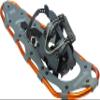 Cascade Mountain Tech unisex adult Truger Trail II Kit Snowshoes, Orange, 21 - Up to 150 lbs US view 4