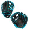 SSK Z7 Specialist Infield Baseball Glove  11.5 - 11.75 - 12  12.25  Right & Left Hand Throw (11.5" - Right Hand Throw, Black/Electric Blue - I Web) view 1
