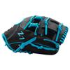 SSK Z7 Specialist Infield Baseball Glove  11.5 - 11.75 - 12  12.25  Right & Left Hand Throw (11.5" - Right Hand Throw, Black/Electric Blue - I Web) view 4