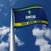 Rico Industries NCAA North Carolina-Wilmington Seahawks Personalized - Custom 3' x 5' Banner Flag - Made in The USA - Indoor or Outdoor Dcor view 3