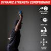 GoSports Plyometric Weighted Balls for Baseball & Softball Training 6 Pack - Variable Weight Balls to Improve Power and Mechanics - Pro Set view 3
