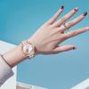 SHATONG Women's Luminous Analog Waterproof Automatic Skeleton Mechanical Watch Business Casual Luxury Wrist Watch for Women view 2