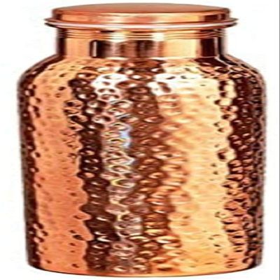 Castel Royale Copper Water Bottle Ayurvedic Water Copper Bottle - Leak-Proof Water Bottle Seal Cap, Joint Free Copper Bottle