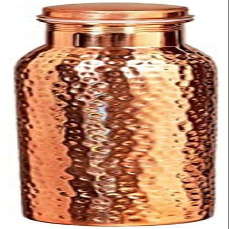 Castel Royale Copper Water Bottle Ayurvedic Water Copper Bottle - Leak-Proof Water Bottle Seal Cap, Joint Free Copper Bottle