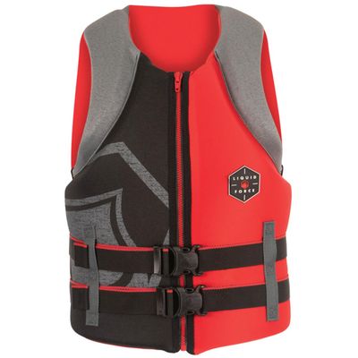Liquid Force Hinge Men's CGA Life Jacket in Red