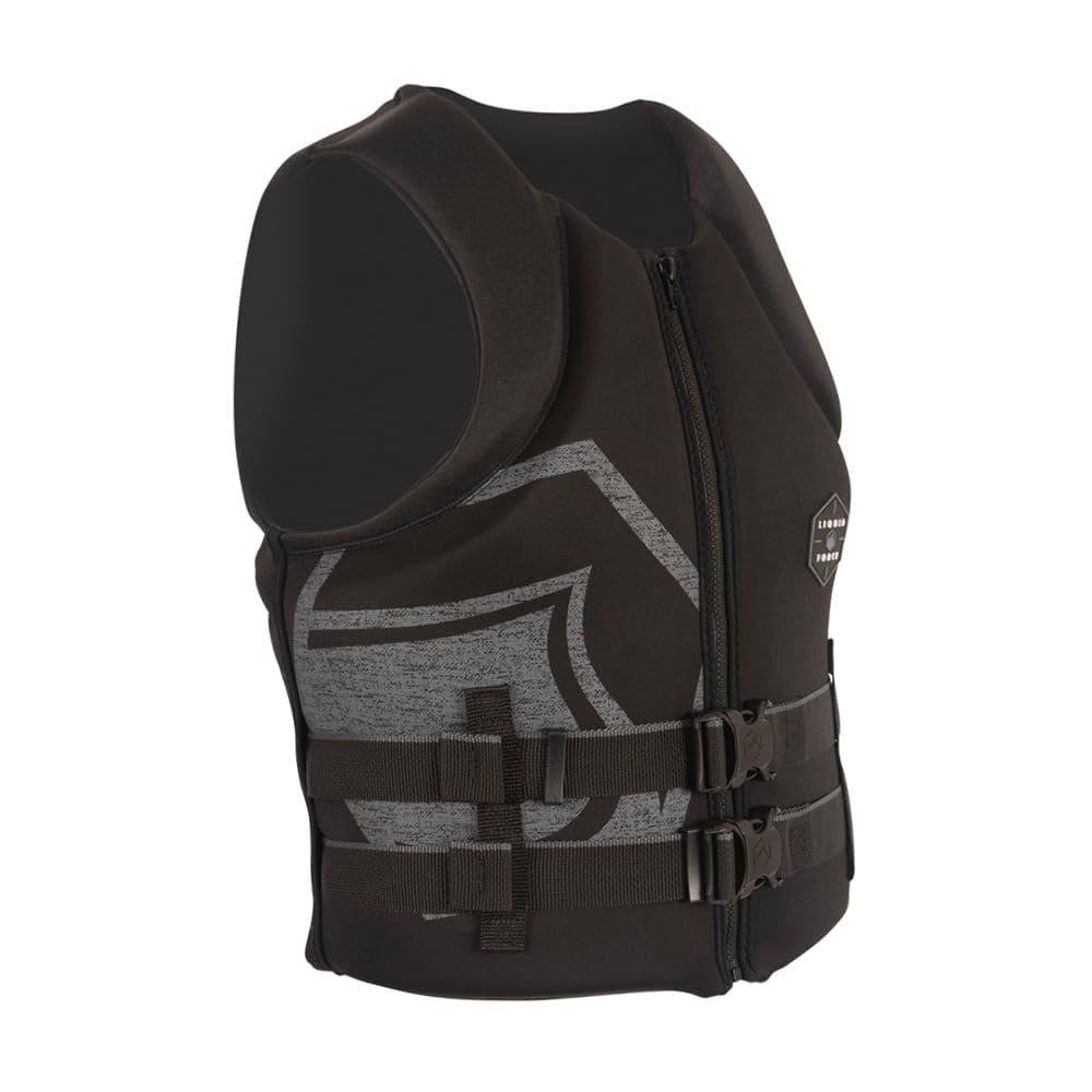 Liquid Force Men's Hinge CGA Life Vest, Black XL