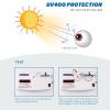 GQUEEN Fake Glasses Women Men Clear Lens Metal Frame UV400 Protection Fashion Retro Pilot Style Eyeglasses view 4