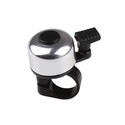 NC 1 Bicycle Bell, Metal Mini Bicycle Bell, Safety Horn with Warning Alarm, Suitable for Urban Bicycles, Mountain Bike Bells, Outdoor Protection Bicycle Accessories White