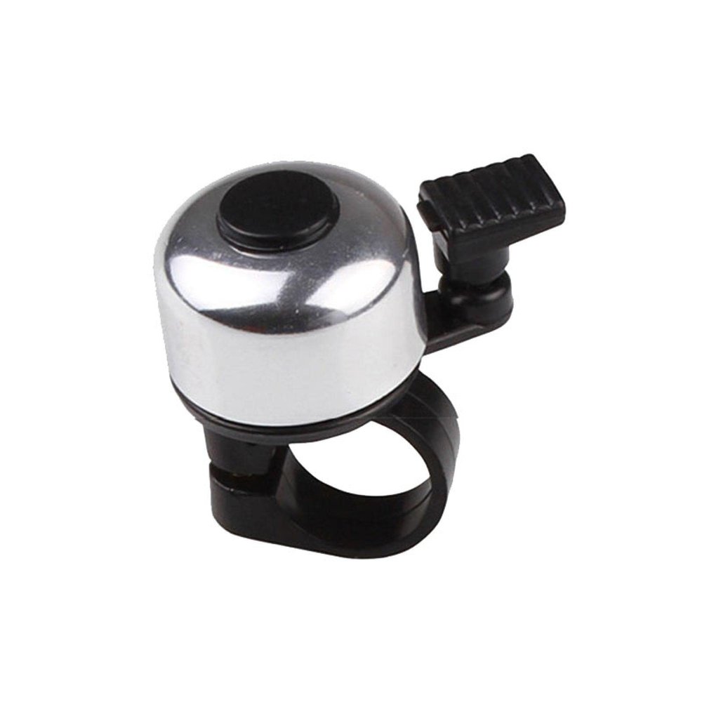 NC 1 Bicycle Bell, Metal Mini Bicycle Bell, Safety Horn with Warning Alarm, Suitable for Urban Bicycles, Mountain Bike Bells, Outdoor Protection Bicycle Accessories White