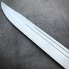 18" Tactical Stainless Steel Full Tang Fixed Blade Sword Machete w/ Wood Handle view 3