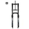 LvTu 20/26 Inch Fat Bike Fork 4.0 Inch Tire Snow/Beach Downhill Suspension Forks Travel 160mm for Mountain Bike BMX E-Bike (Size : 26 inch) view 1
