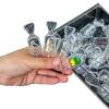 10-50 Transparent Candy Jewelry Storage Box, Jewelry Box Cute, Good Sealing, Ring Necklace Earrings Storage, Prevent Jewelry Oxidizing and Tarnishing, 85x22mm (20) view 1