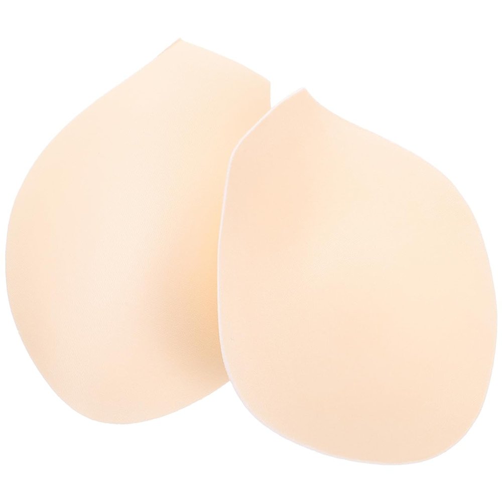 BESTOYARD 2pcs Mens 3D Swim Briefs with Sponge Pad, Bulge Enhancing Under-wear, U-Convex Pouch, Large man Breathable Coasters Yellow