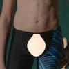 BESTOYARD 2pcs Mens 3D Swim Briefs with Sponge Pad, Bulge Enhancing Under-wear, U-Convex Pouch, Large man Breathable Coasters Yellow view 2