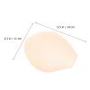 BESTOYARD 2pcs Mens 3D Swim Briefs with Sponge Pad, Bulge Enhancing Under-wear, U-Convex Pouch, Large man Breathable Coasters Yellow view 3