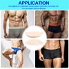 BESTOYARD 2pcs Mens 3D Swim Briefs with Sponge Pad, Bulge Enhancing Under-wear, U-Convex Pouch, Large man Breathable Coasters Yellow view 4