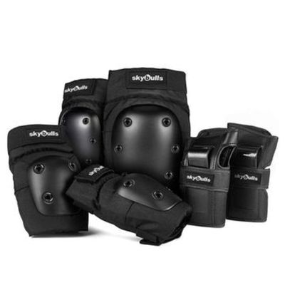 Skateboard Pads Knee Pads Elbow Pads Hand Pads six-Piece Thickened ski Skating Roller Skating Pads