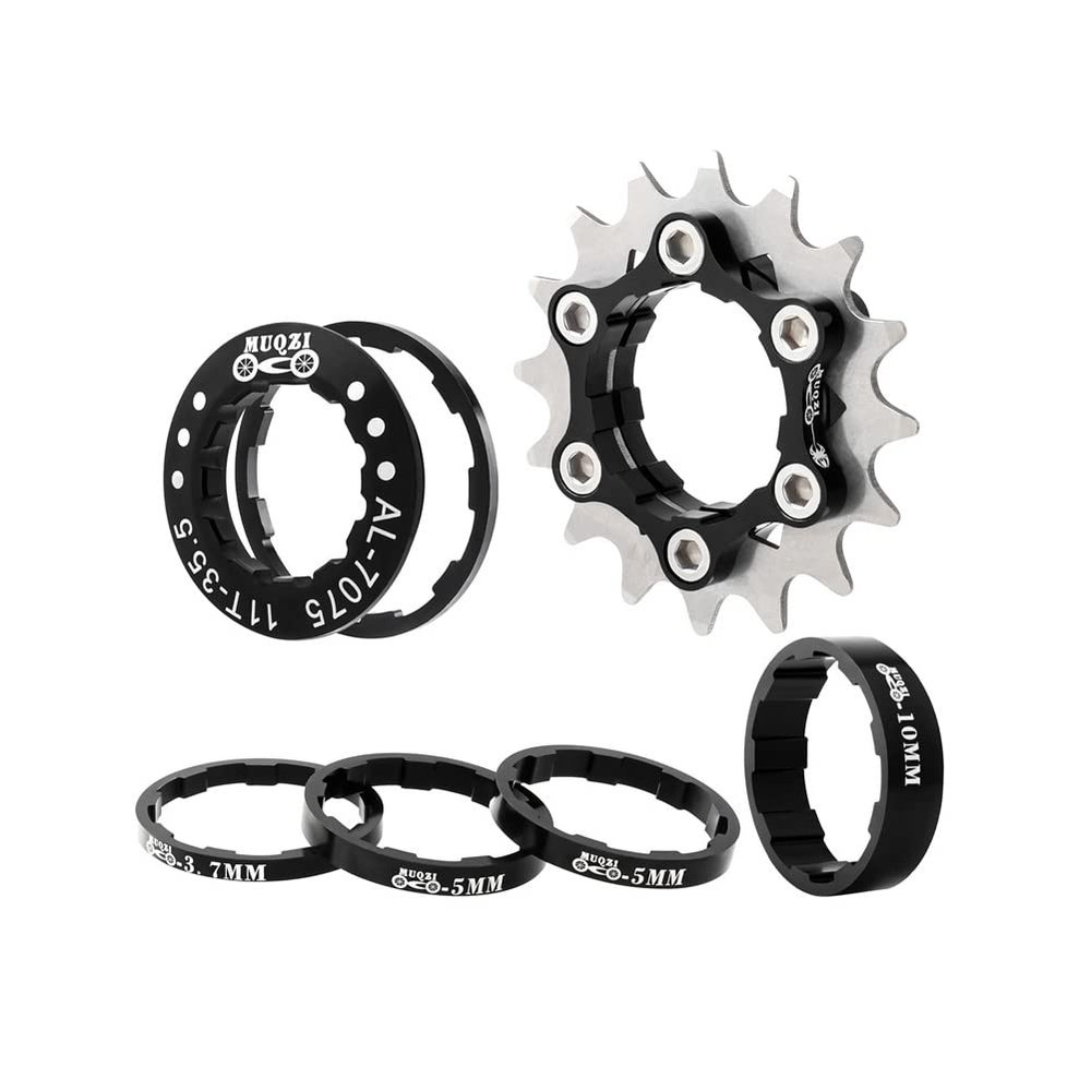 Bibike Single Speed Conversion Kit 13T/14T/15T/16T/17T/18T/20T/22T Single Speed Cassette & Spacers