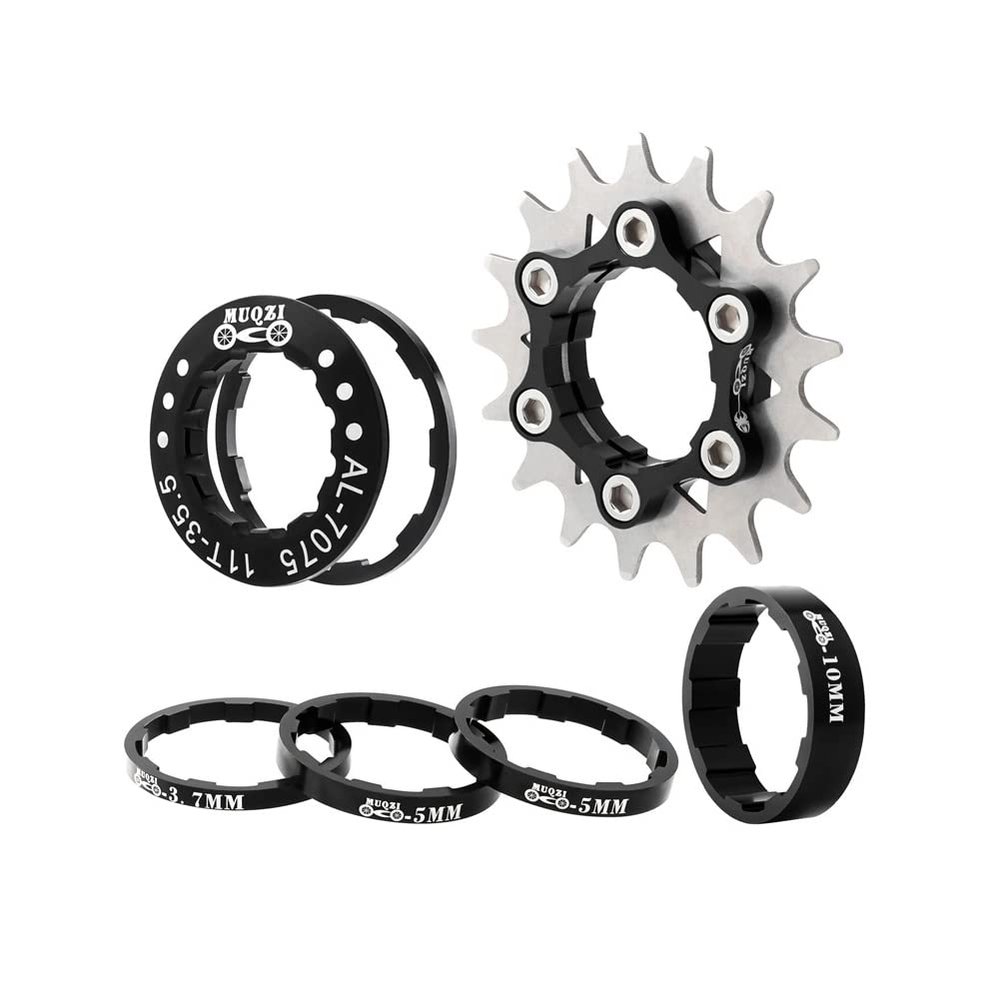 Bibike Single Speed Conversion Kit 13T/14T/15T/16T/17T/18T/20T/22T Single Speed Cassette & Spacers