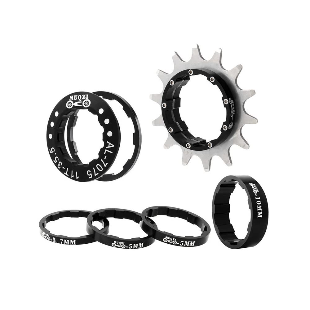 Bibike Single Speed Conversion Kit 13T/14T/15T/16T/17T/18T/20T/22T Single Speed Cassette & Spacers