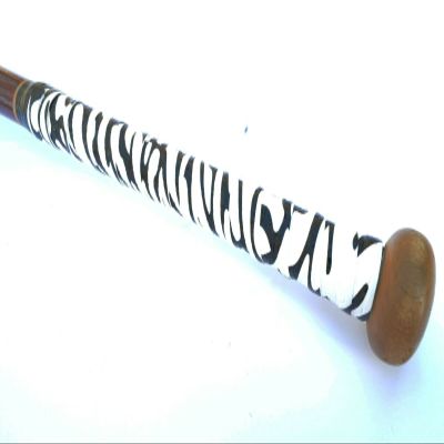Baseball Bat Grip Tape Grip & Rip Cushioned Softball 1.10mm Grip Tape (Zebra)