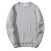 100% Cotton Sweatshirts For Men, Men Pullover Sweatshirt, Plain Oversized Sweatshirt Light Grey view 1