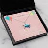 Gift for 10 Year Old Girls, Birthday Gift for 10 Year Old Girl, Necklace for Girls Age 10 - Opal Turtle Necklace view 1