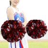 01 02 015 Cheerleader Pom Poms, Cheerleading Pom Pom Ergonomic Pom Poms Cheerleading for Stadium for Sports Meeting for Holiday Celebration(Double-Headed Silver Plus red dot Laser) view 3