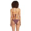 Volcom Women's Standard Simply Seamless Triangle Swimsuit Bikini Top, Eggplant, X-Large view 2