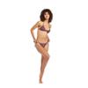 Volcom Women's Standard Simply Seamless Triangle Swimsuit Bikini Top, Eggplant, X-Large view 4