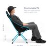 Helinox Sunset Chair Lightweight High-Back Collapsible Camping Chair Blue,3.4Ibs Outdoor Chairs, Picnic Chair, Portable Camping Chair, with Side Pockets view 3