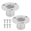 316 Stainless Steel 1" Boat Floor Deck Drain (Pack of 2) view 1