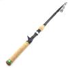 1.8M 2.1M 2.4M 2.7M Spinning Casting Rod Comfortable Wooden Handle Rod Carbon Fiber Rod M Power Fast Fishing Rod Lure 15g-45g Trout Pikes Fish Rod Portable Boat Fishing Rod ZYHYD view 2