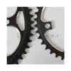 MYEEI BCD 110 Road Bicycle Chain Wheel Chainrings BCD 110 53T 39T Dual Disc Chainwheel Folding Bike Chainring Aluminium Double Speed CNC 3/32" (Color : 53T) view 4