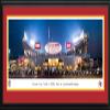 GEHA Field at Arrowhead Stadium, Home of the Kansas City Chiefs - 44x18-inch Double Mat, Deluxe Framed Picture by Blakeway Panoramas view 1