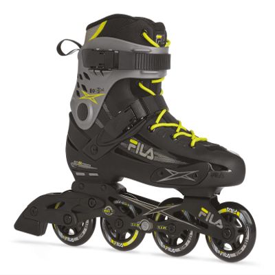 FILA SKATES 010621080 Houdini Inline Skate Men's Black/Grey/Lime Size 9
