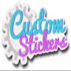 CustomBrandWare Custom Vinyl Die-Cut Stickers - Upload Your Own Personalized Logo/Image- Custom Sticker Decals - 50 Pack view 1