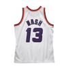 Adult Steve Nash Phoenix Suns Mitchell & Ness White Throwback Swingman Jersey - Men's view 2