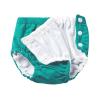 YOOJIA Baby Boys Girls Reusable Swim Diaper Washable Adjustable Bloomers Swimsuit Swimming Apparel Green 6-9 Months view 2