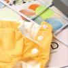 YOOJIA Baby Boys Girls Reusable Swim Diaper Washable Adjustable Bloomers Swimsuit Swimming Apparel Yellow 12-18 Months view 4