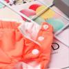 YOOJIA Baby Boys Girls Reusable Swim Diaper Washable Adjustable Bloomers Swimsuit Swimming Apparel Orange 9-12 Months view 4