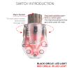 NOBUHIRO Tactical Helmet Signal Light, IR Strobe + 5-Speed Red LED Strobe with Vibration for Survival Identification Hunting Outdoor Sports view 2